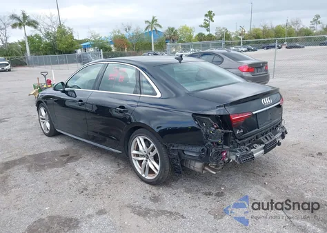 2023 Audi A4 Premium Plus 45 Tfsi S Line Quattro S Tronic from USA, damaged, VIN WAUEAAF43PN024029